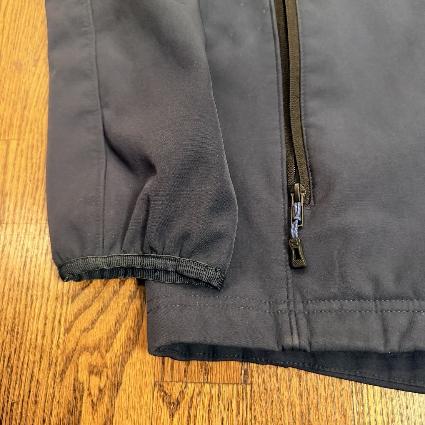Hawke & Co Performance Softshell Hooded Fleece Lined Jacket XL Navy Blue