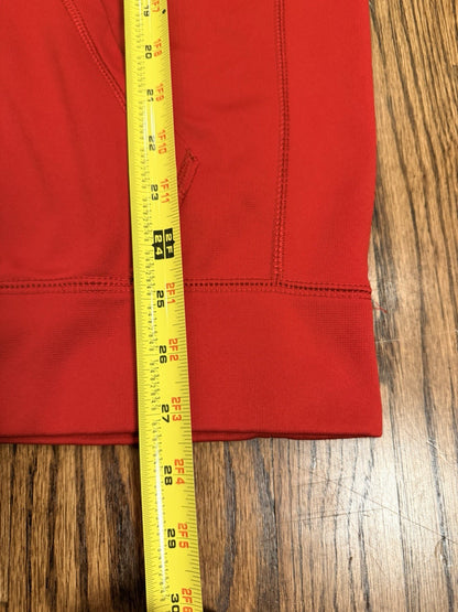 Nike Therma Fit Pullover Hoodie Mens L  Red Black Big Swoosh