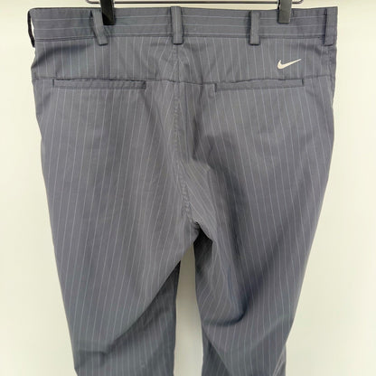 Nike Golf Tour Performance Dri-FIT Pinstripe Pants 34x32 Black Mens