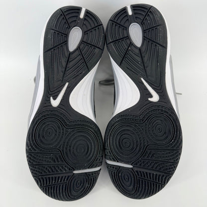 Nike Prime Hype DF Basketball Shoes High Top Athletic Sneakers 12 Grey White
