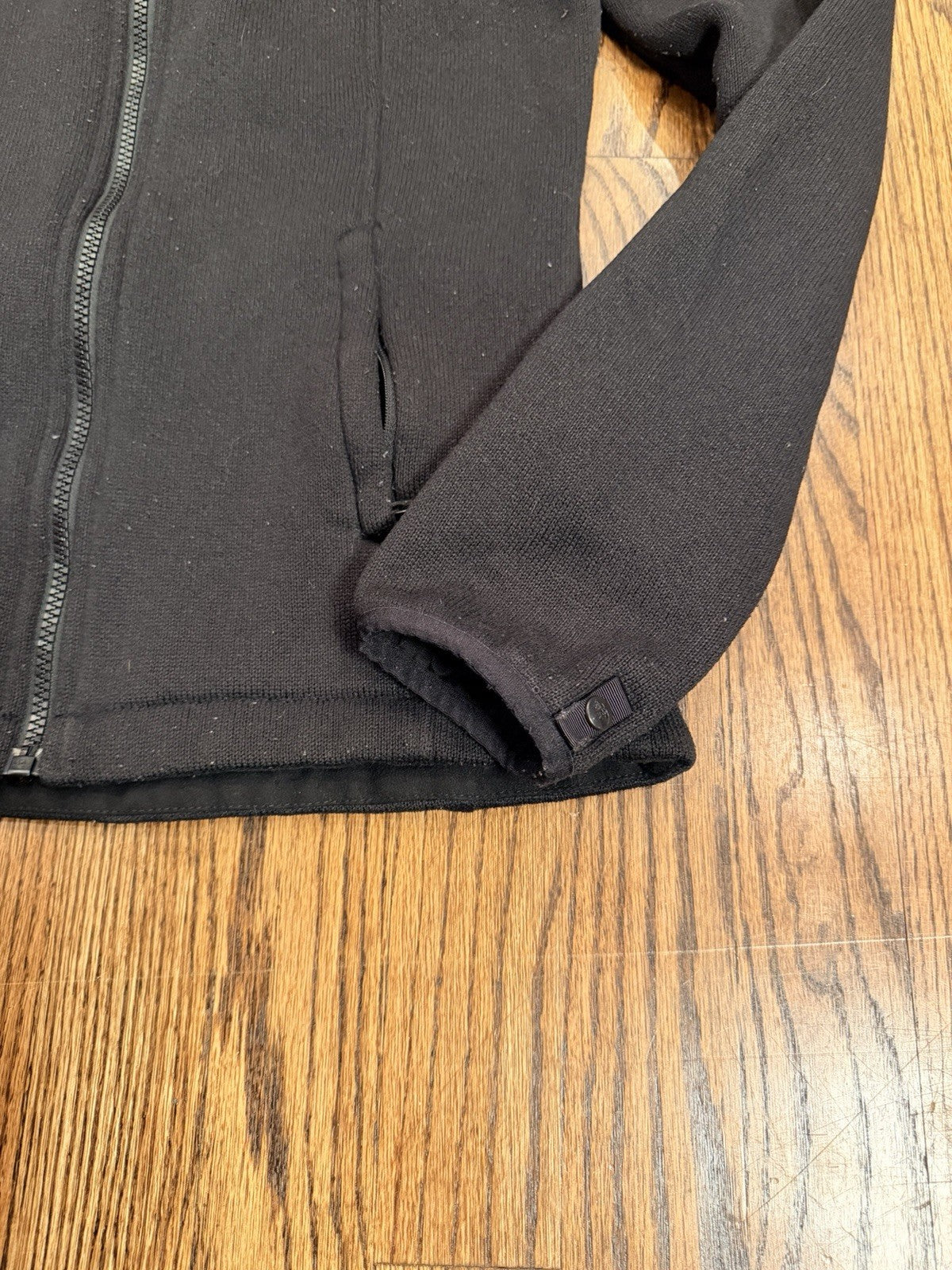The North Face Jacket Womens S Black Full Zip Fleece