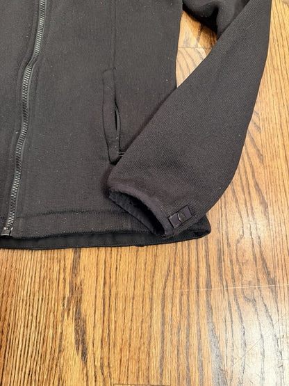 The North Face Jacket Womens S Black Full Zip Fleece