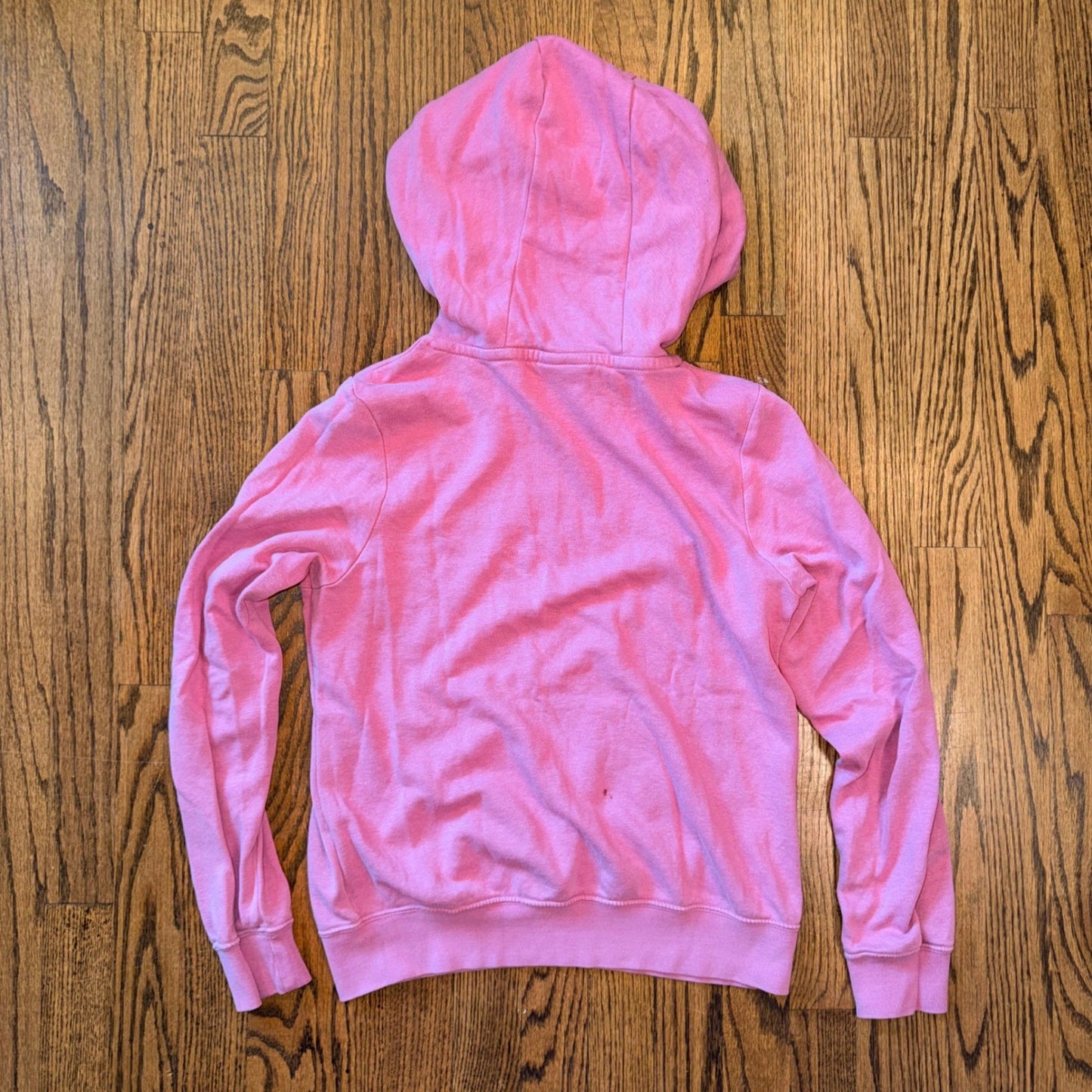 Nike Sportswear Funnel Neck Hoodie Fleece Pullover XS Pink