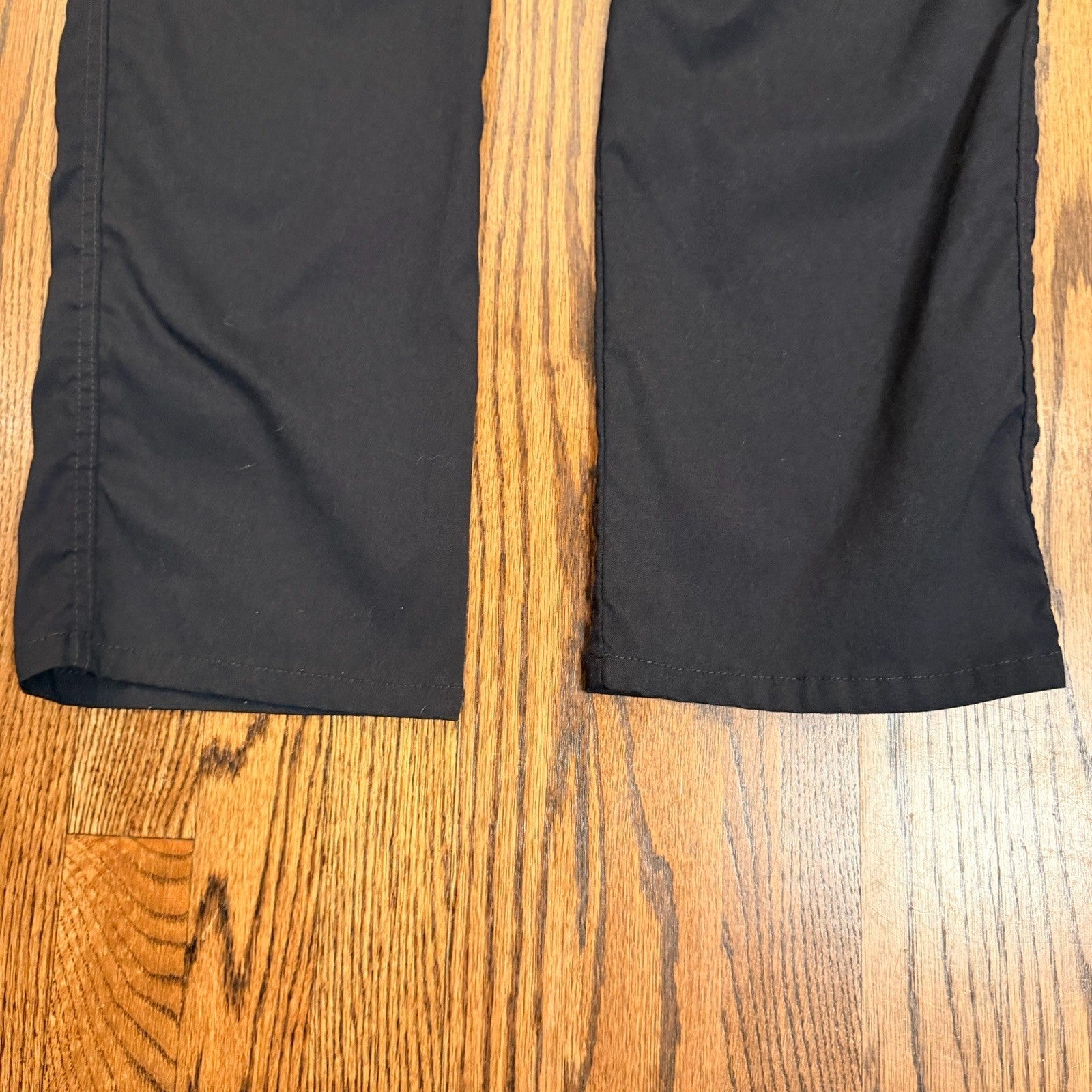 Wrangler Pants Men's 33x30 Black Flex Waist Cargo Hiking Straight 10NW788NB