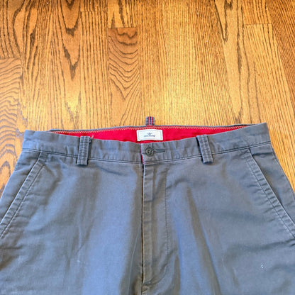 Vintage Dockers Relaxed Fit Chino Pants Side Zipper Pocket 34x30 Green