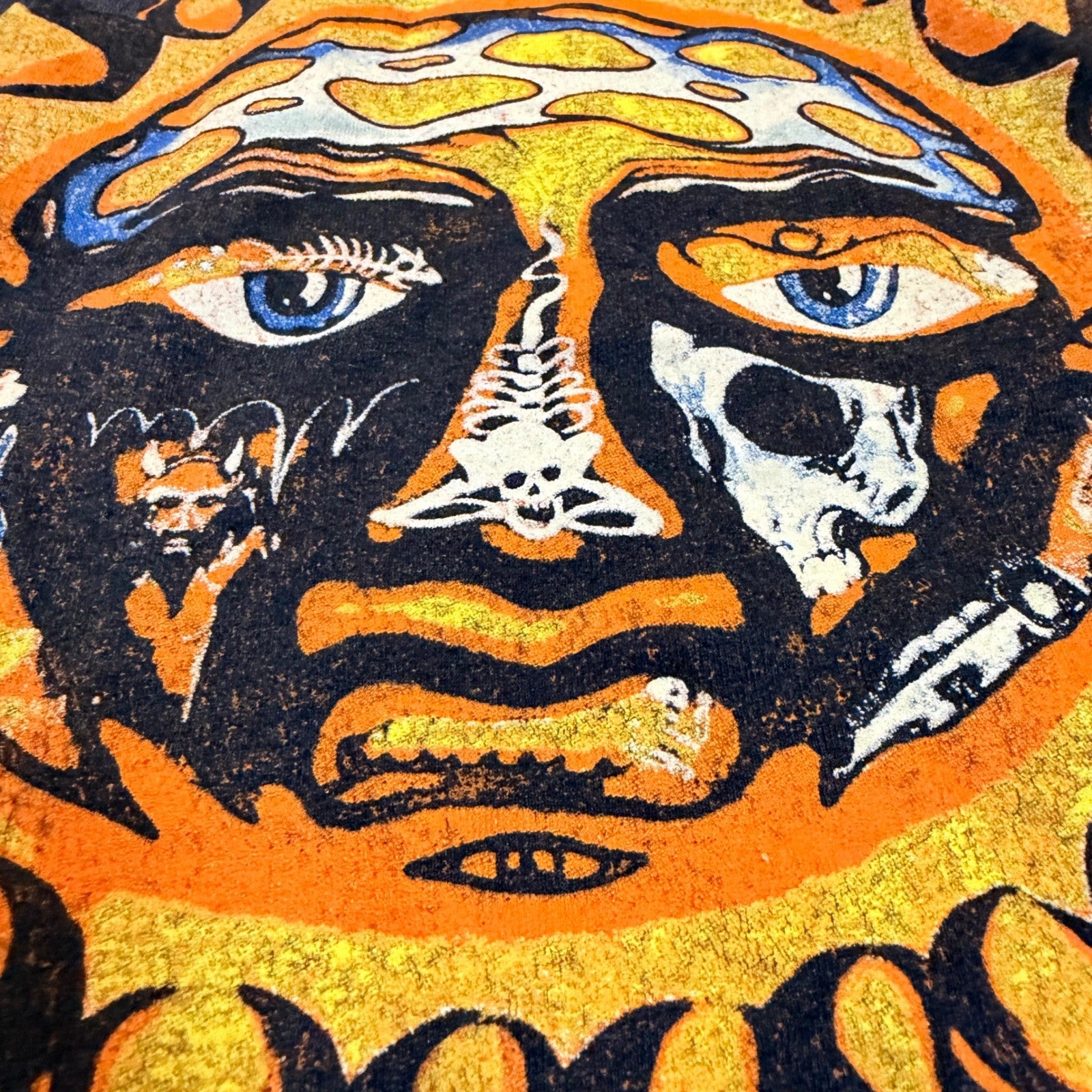 Sublime 40oz to Freedom Sun Graphic Band T-Shirt Medium Charcoal Grey