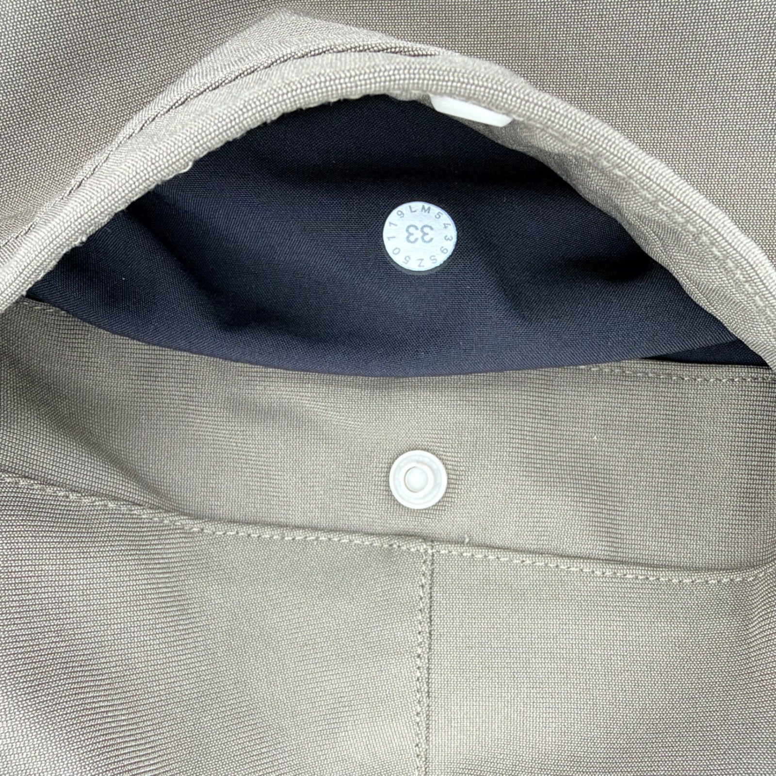 Lululemon Commission Slim Fit Pant Warpstreme Chino Golf 33x30 Artifact Khaki