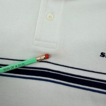 Vintage Reebok Seattle Seahawks NFL Polo Shirt PlayDry Striped White 2XL Mens