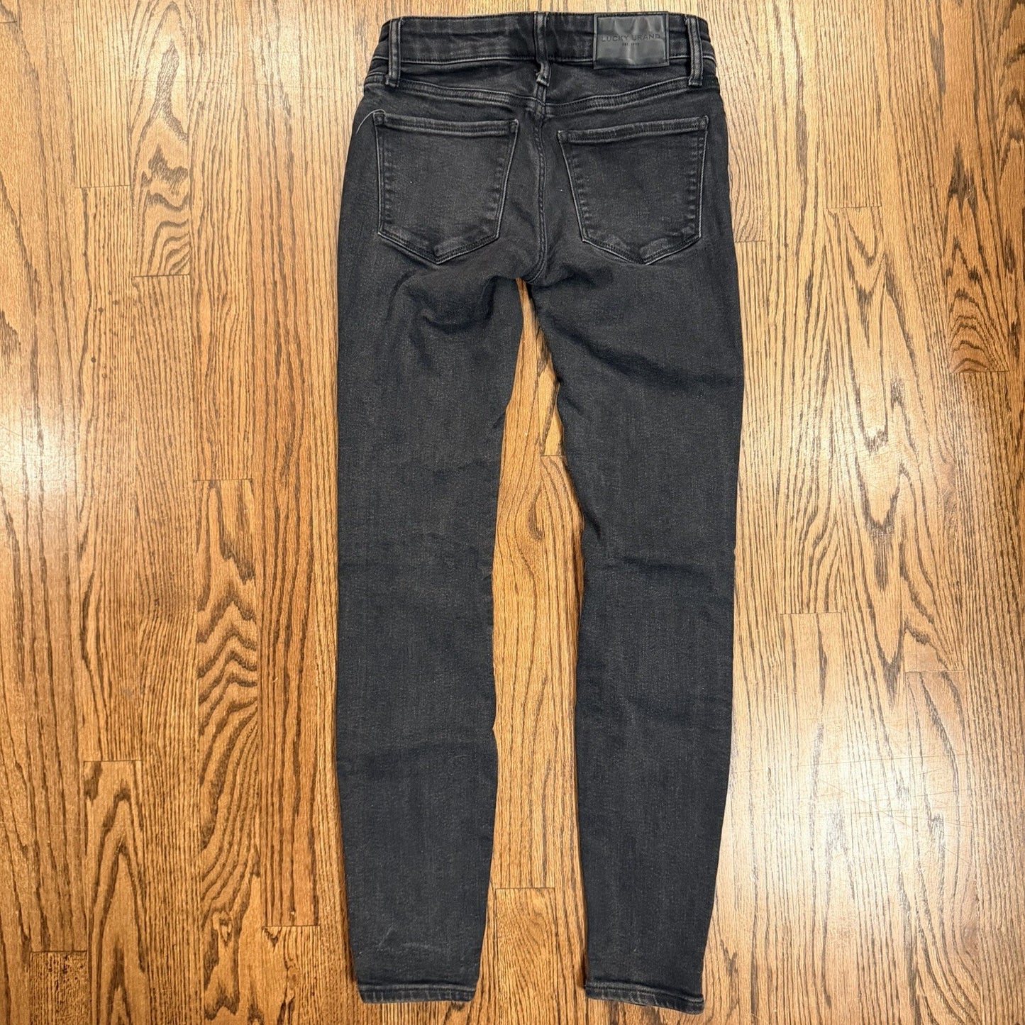 Lucky Brand Women's Lizzie Low-Rise Skinny Women’s Jeans - Clean Black 4/27L