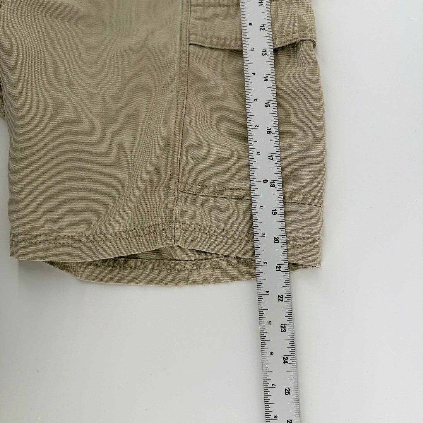 Tommy Bahama Relax Cargo Shorts Tencel Cotton Utility Khaki Tan 35 Mens