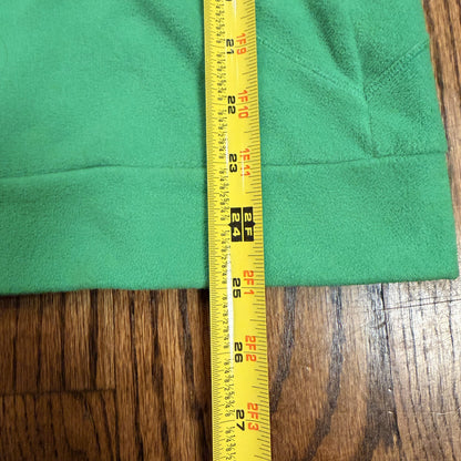 Adidas Jacket Womens Small Green Polar Fleece Full Zip Long Sleeve Running