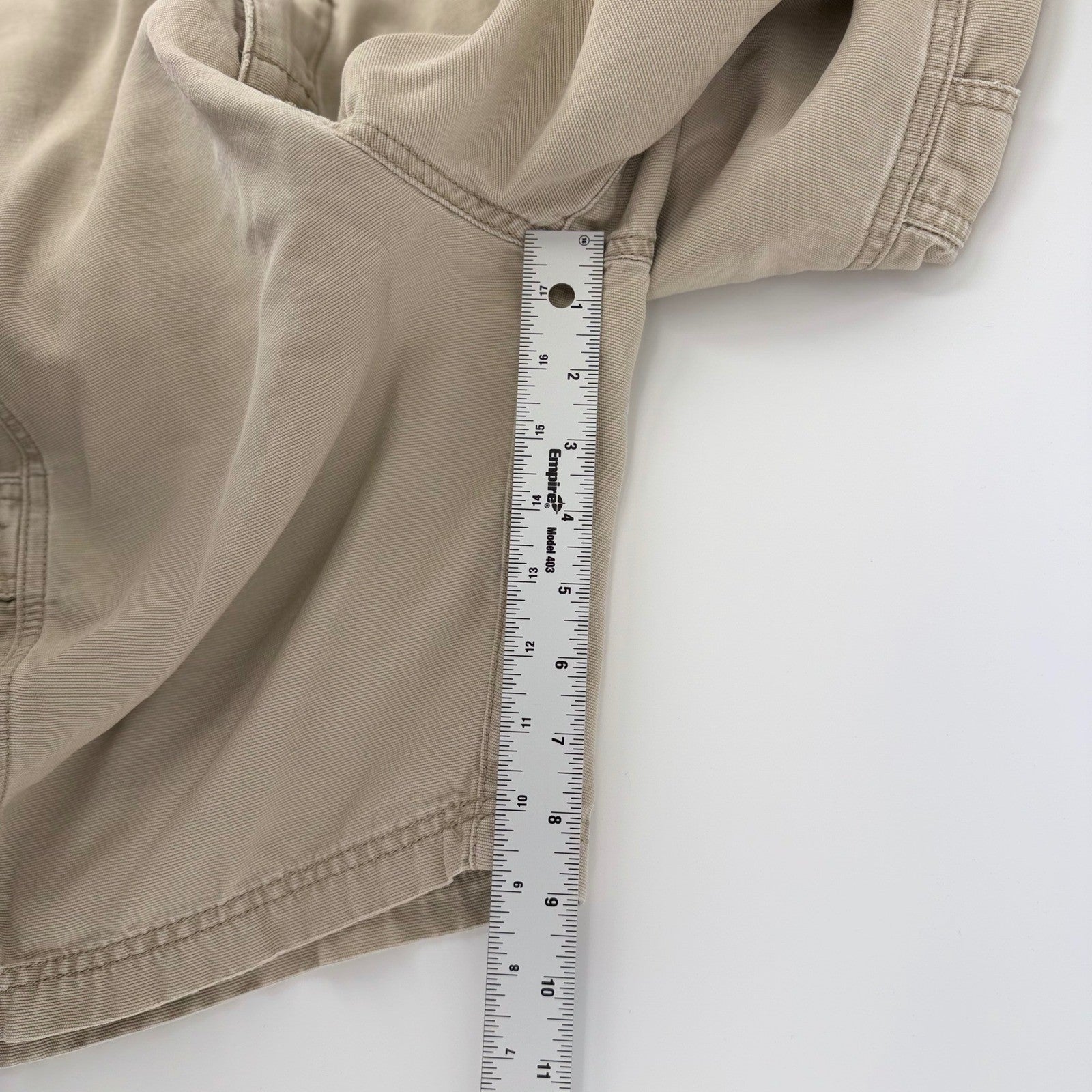 Tommy Bahama Relax Cargo Shorts Khaki Tan Tencel Cotton Utility 36 Mens