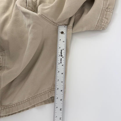 Tommy Bahama Relax Cargo Shorts Khaki Tan Tencel Cotton Utility 36 Mens