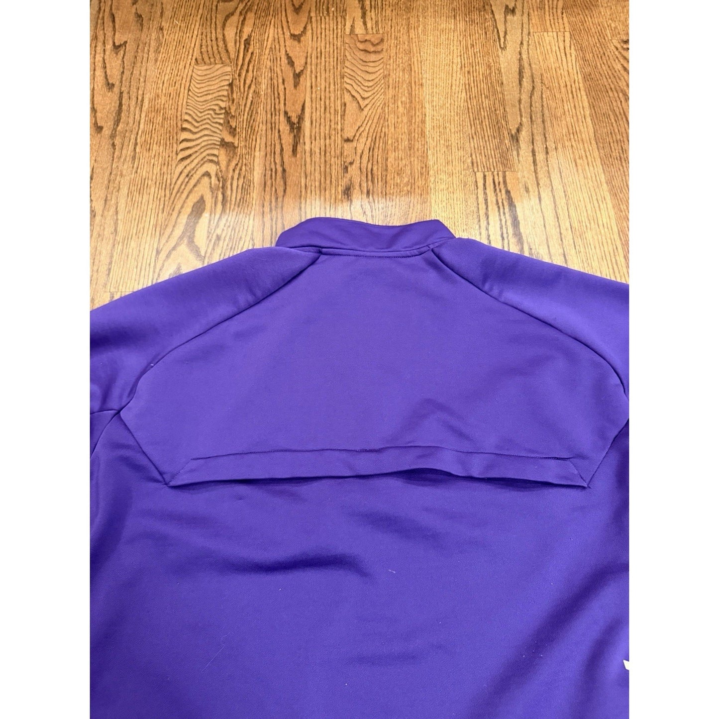 Genuine Stuff Washington Huskies Quarter Zip Pullover Jacket XL Purple NCAA