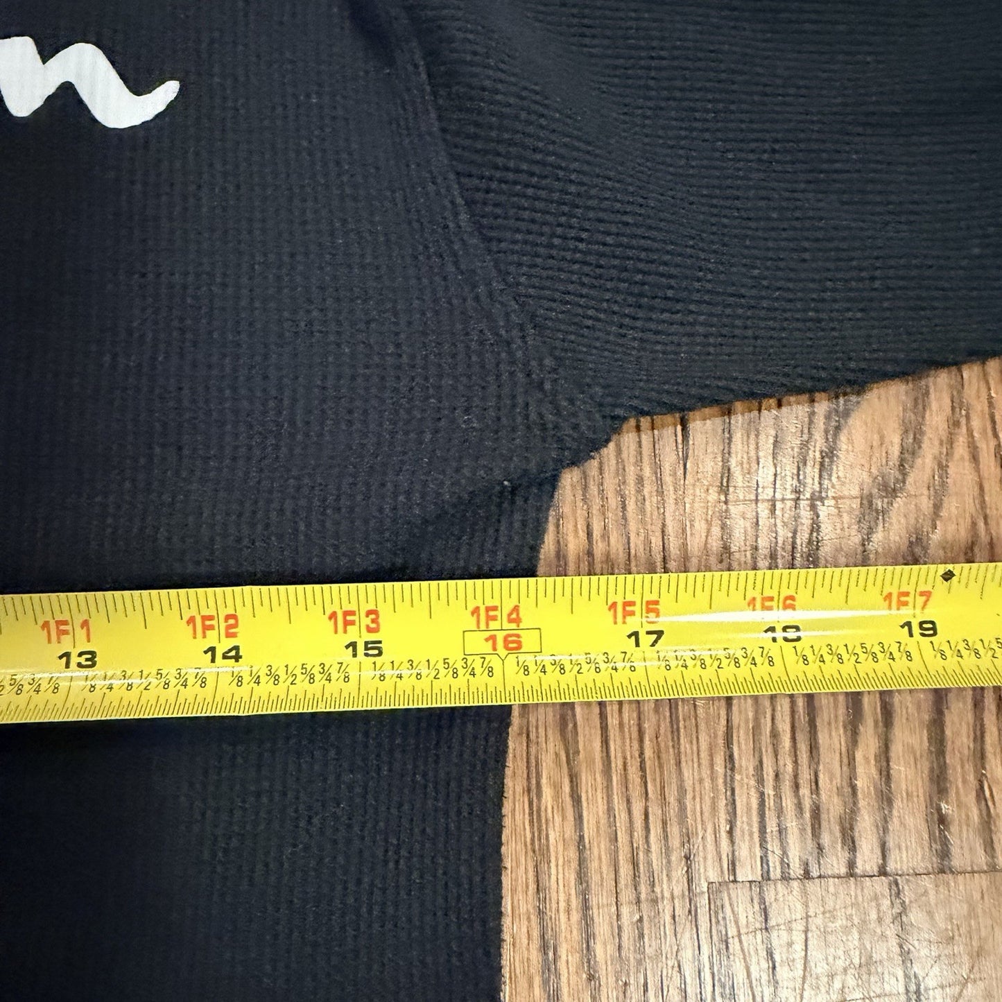 Champion Thermal Base Layer Shirt Black Long Sleeve Logo Size Small (Estimated)