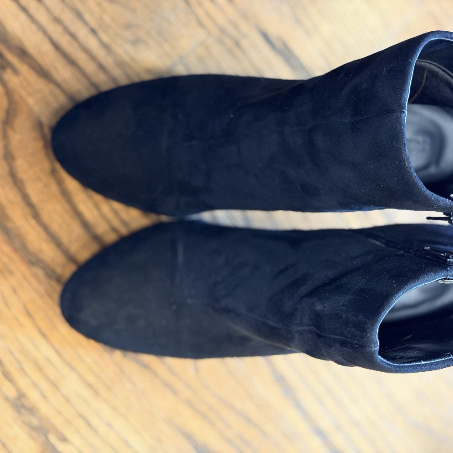 Forever 21 Stiletto 4” Heel Ankle Boots Booties Black size 7