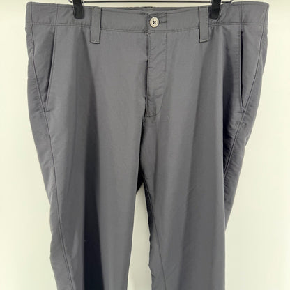 Under Armour Match Play Golf Pants Straight Leg Performance Stretch 38x32 Black