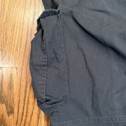 Wrangler Men's Stretch Taper Leg Regular Fit Cargo Pant Blackk 38x32