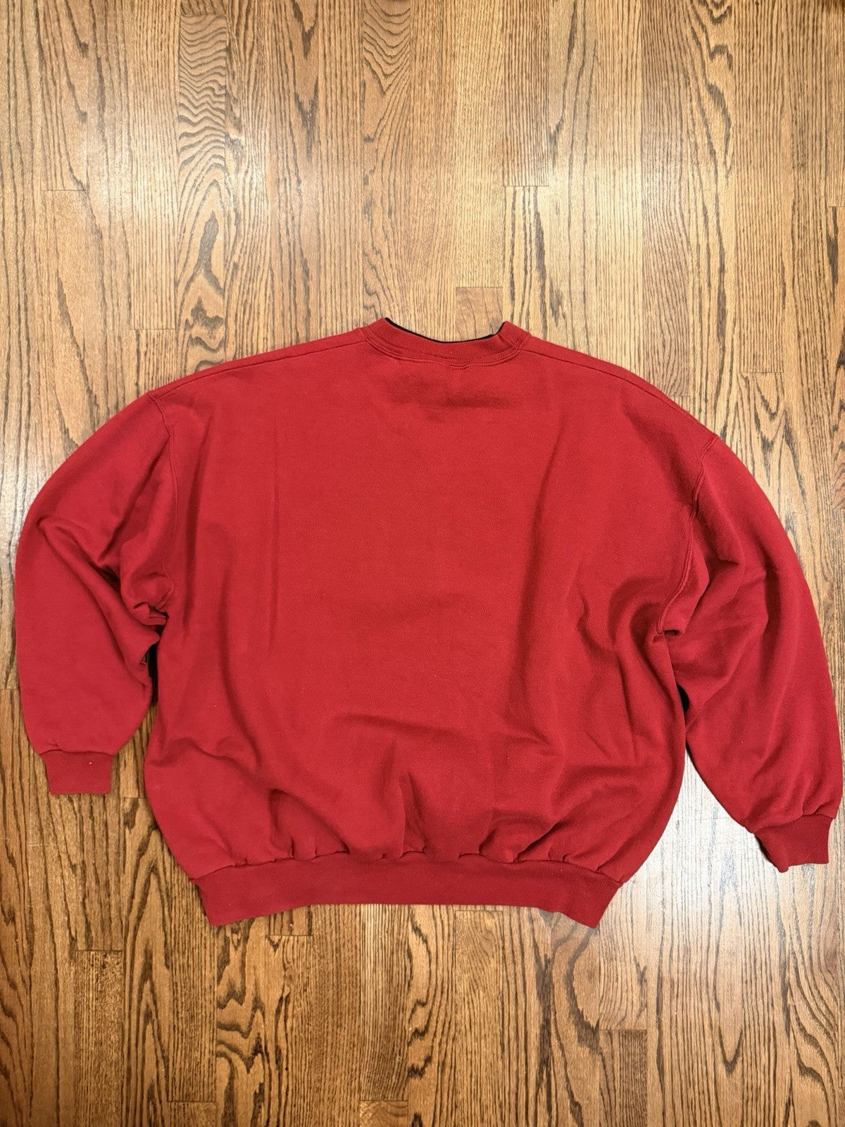 VTG Top Stitch by Morning Sun Cat Crewneck Sweatshirt Womens 3XL Maroon