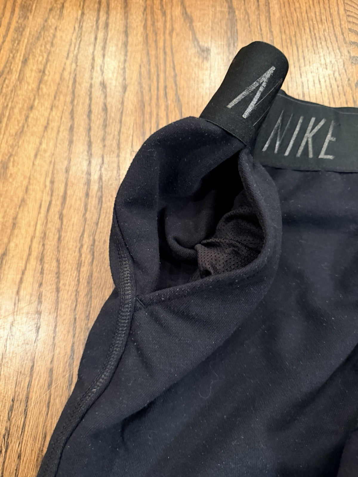 Nike Dri-Fit Fleece Sweatpants Black Joggers Size M – Good Condition