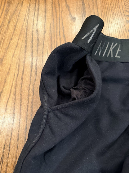 Nike Dri-Fit Fleece Sweatpants Black Joggers Size M – Good Condition
