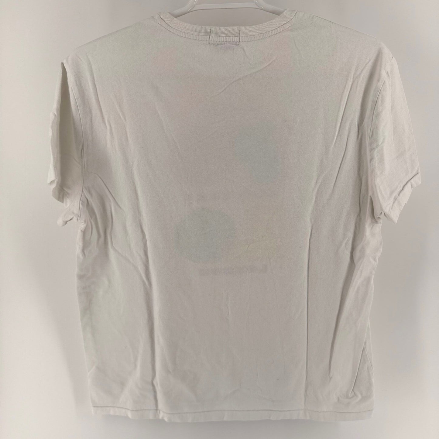 Polo Ralph Lauren Paris New York London Graphic T-Shirt Classic Fit Large White