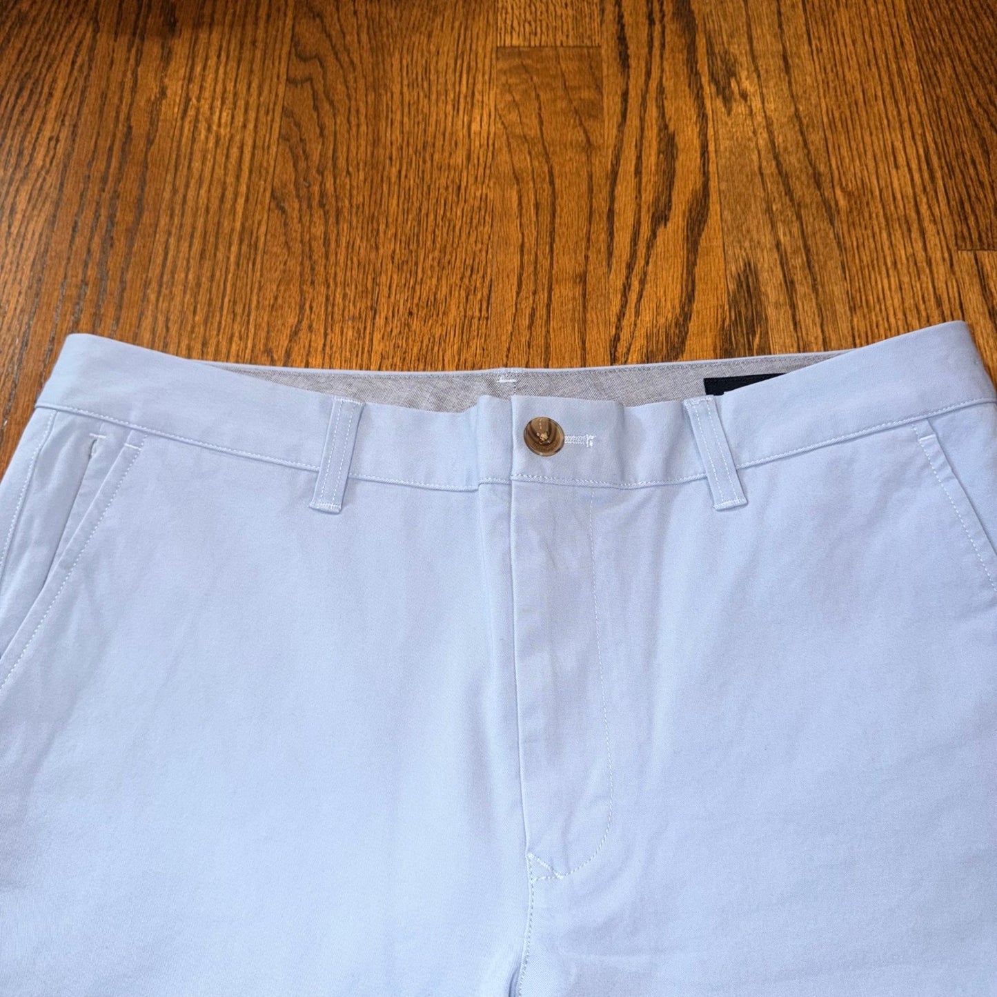Bonobos Tailored Fit Chino Pants Light Blue 33x34 Mens Trousers NWOT Casual