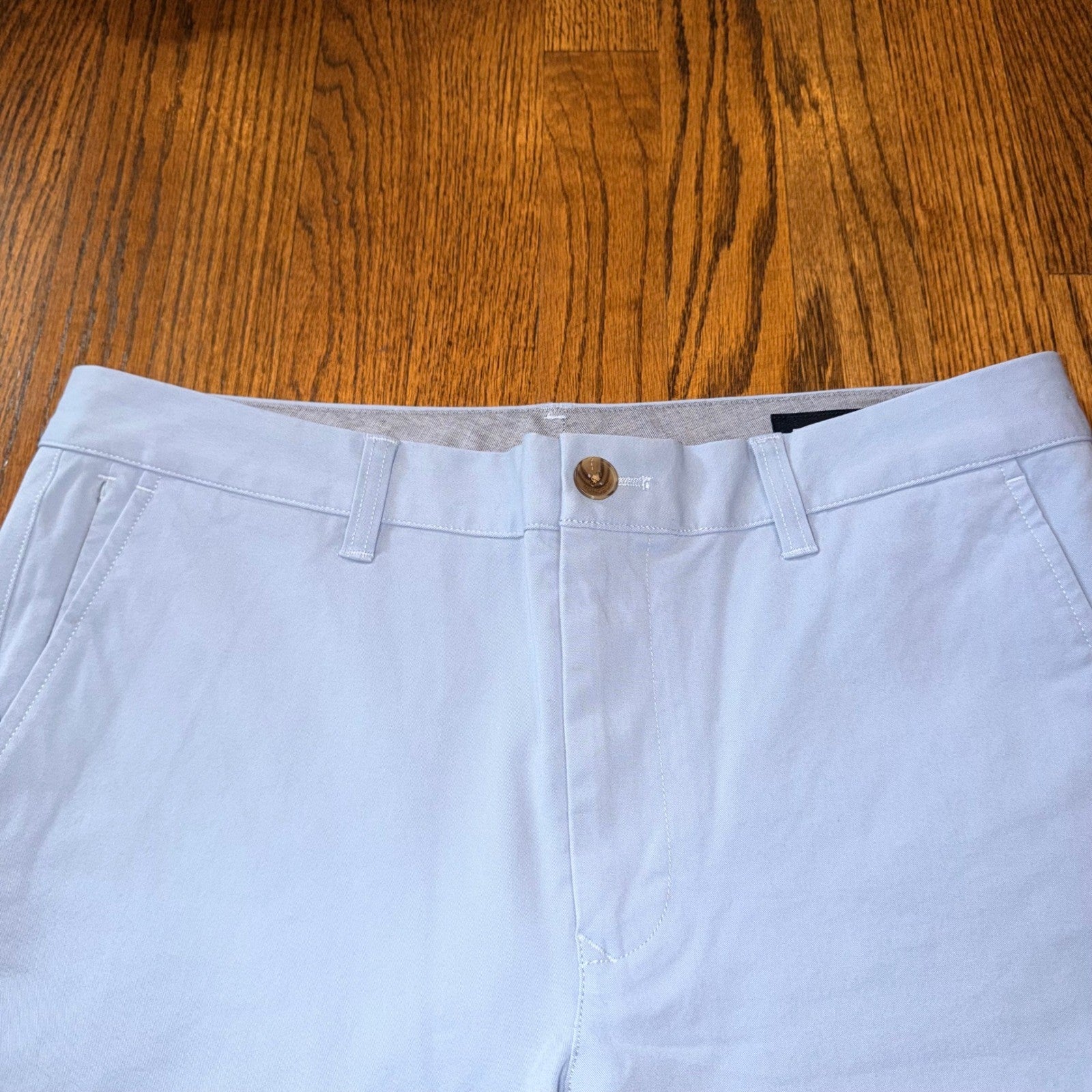 Bonobos Tailored Fit Chino Pants Light Blue 33x34 Mens Trousers NWOT Casual