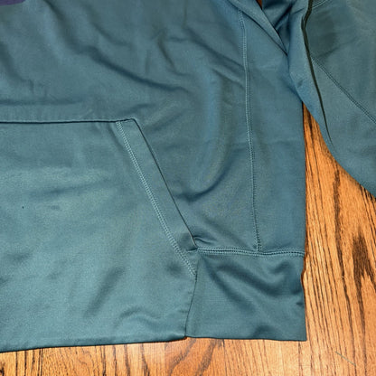 Nike Center Swoosh Teal Pullover Sweatshirt Lightweight Men's Size XXL