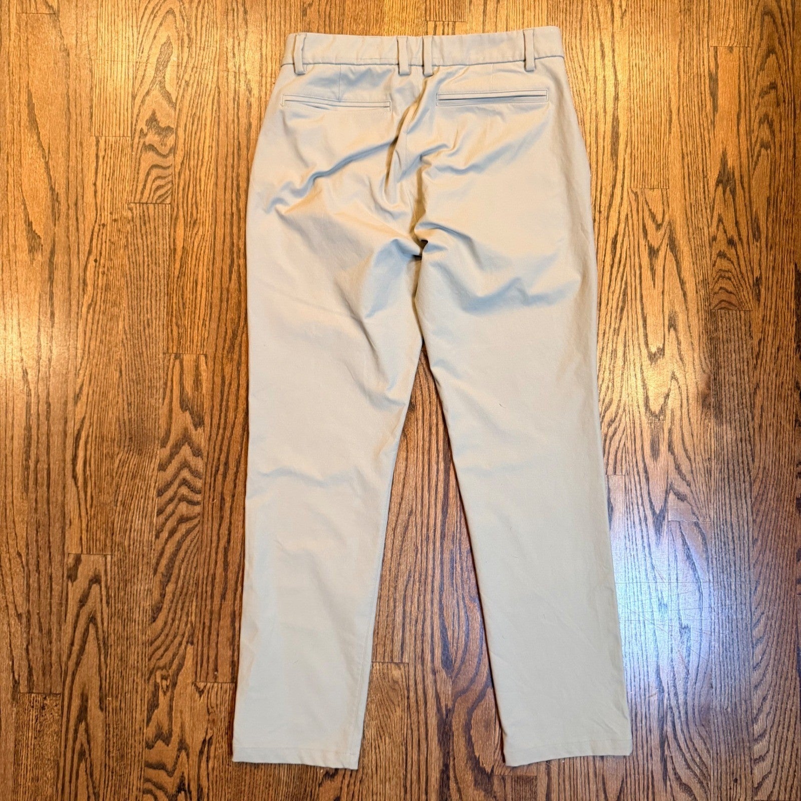 Rhone Commuter Pants Slim Fit Performance Stretch Trousers 31x30 Tan Khaki Golf