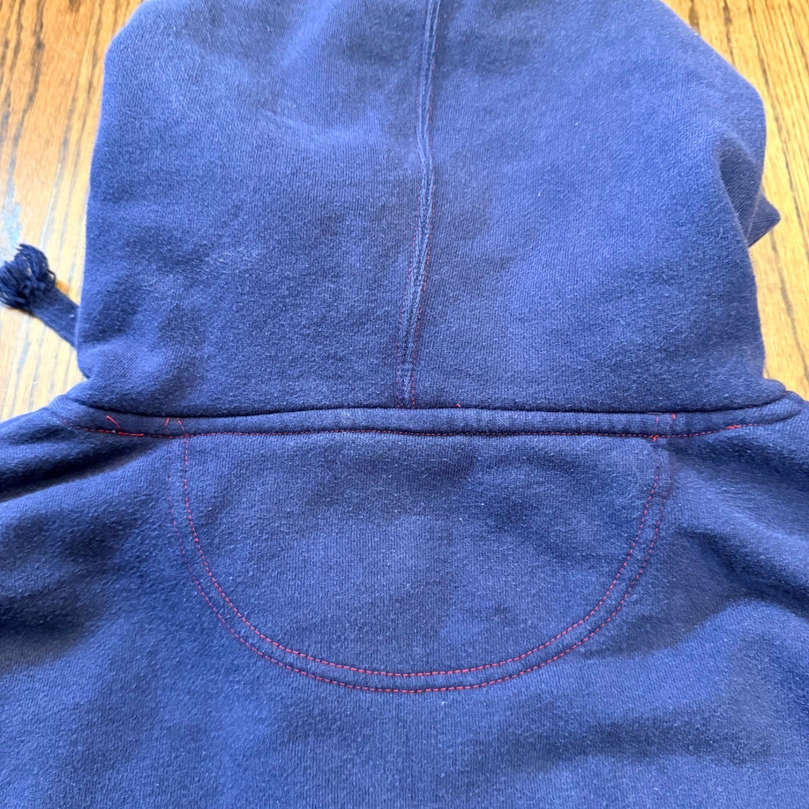 Majestic Boston Red Sox Vintage 90s Heavyweight Hoodie Navy Blue XL Embroidered