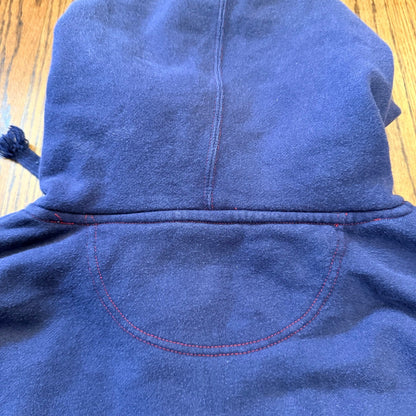 Majestic Boston Red Sox Vintage 90s Heavyweight Hoodie Navy Blue XL Embroidered