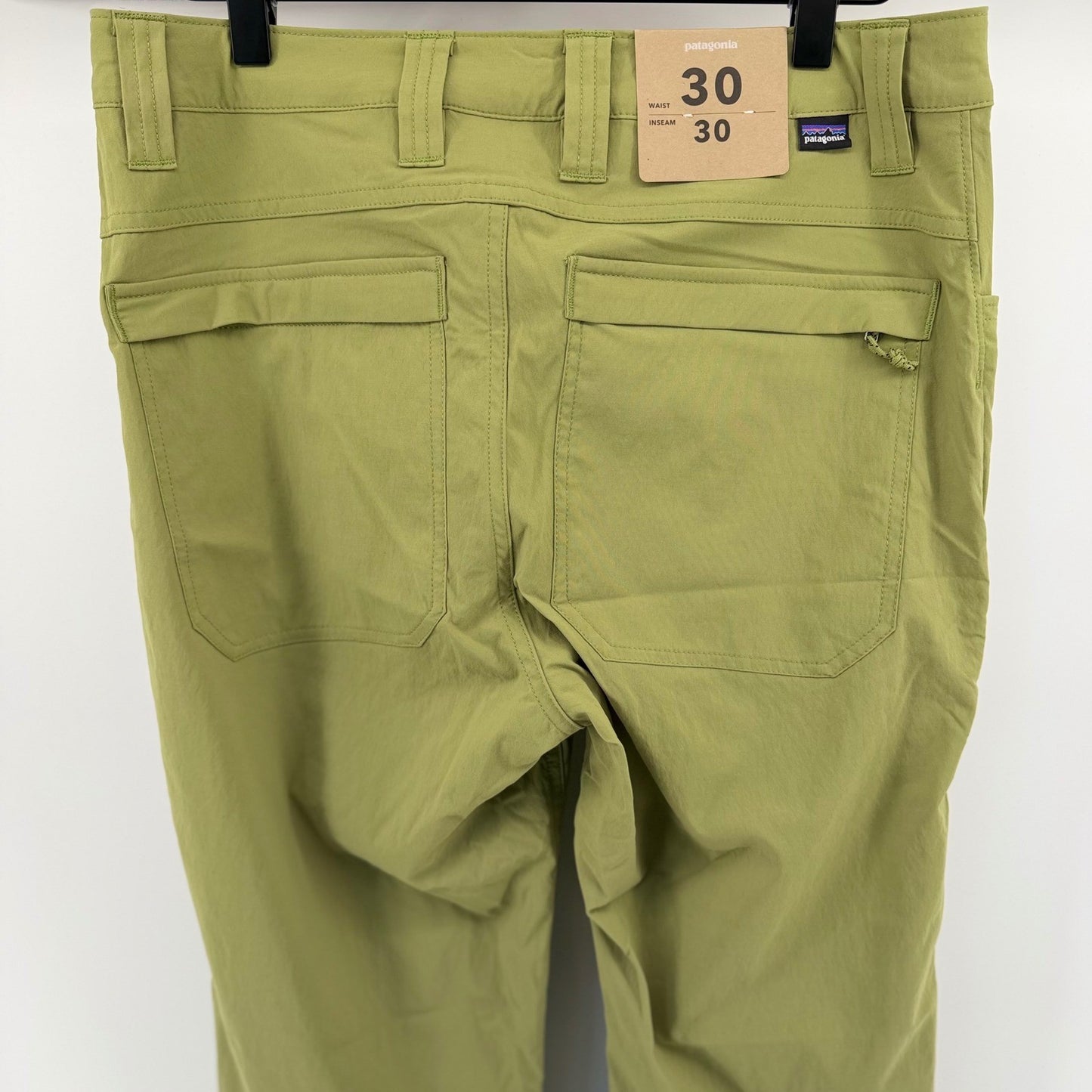 Patagonia Quandary Hiking Pants 40+ UPF Slim Straight 30x30 Bud Green