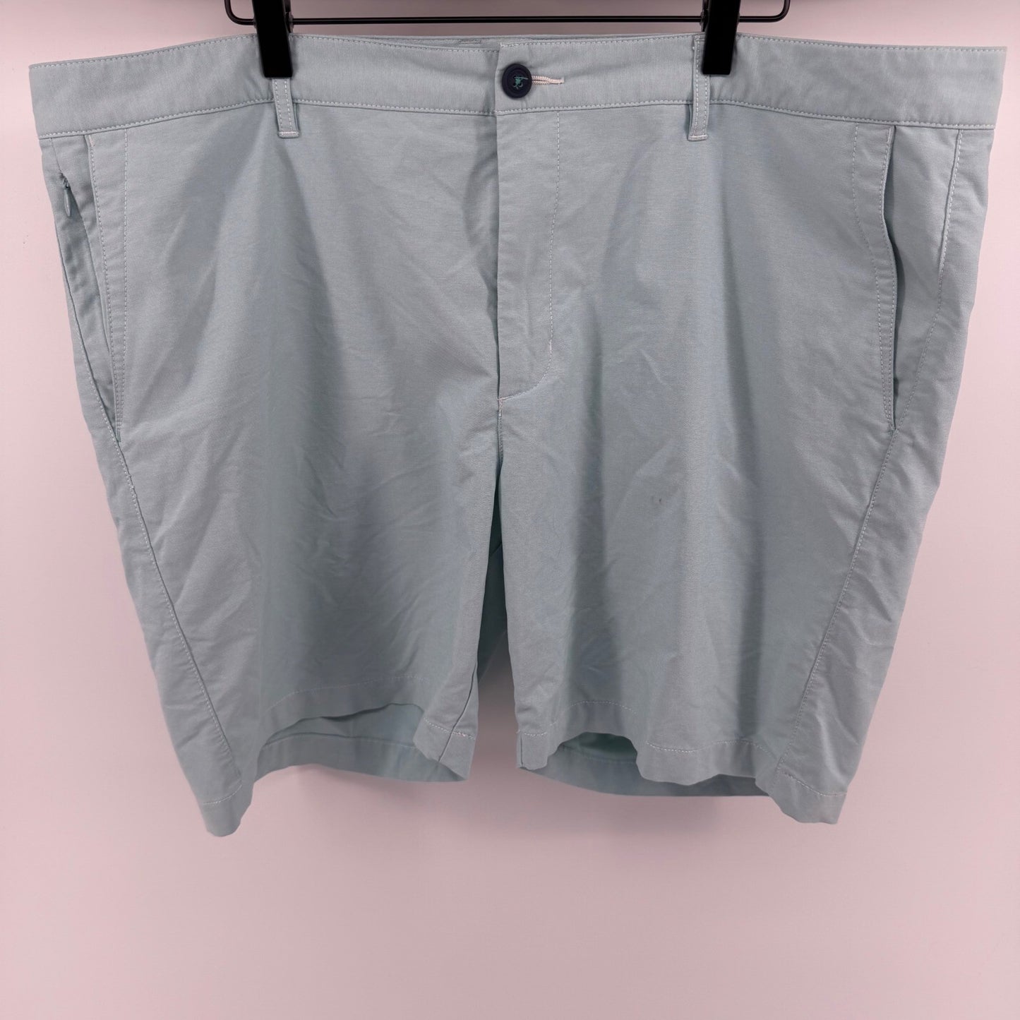 Tommy Bahama Boracay Chino Shorts Aqua Blue Tropical Summer 42 Mens