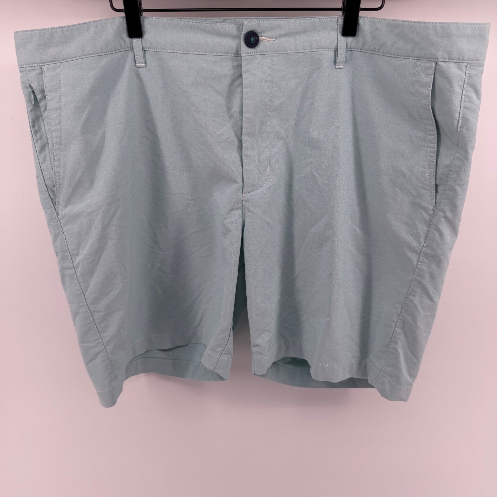 Tommy Bahama Boracay Chino Shorts Aqua Blue Tropical Summer 42 Mens
