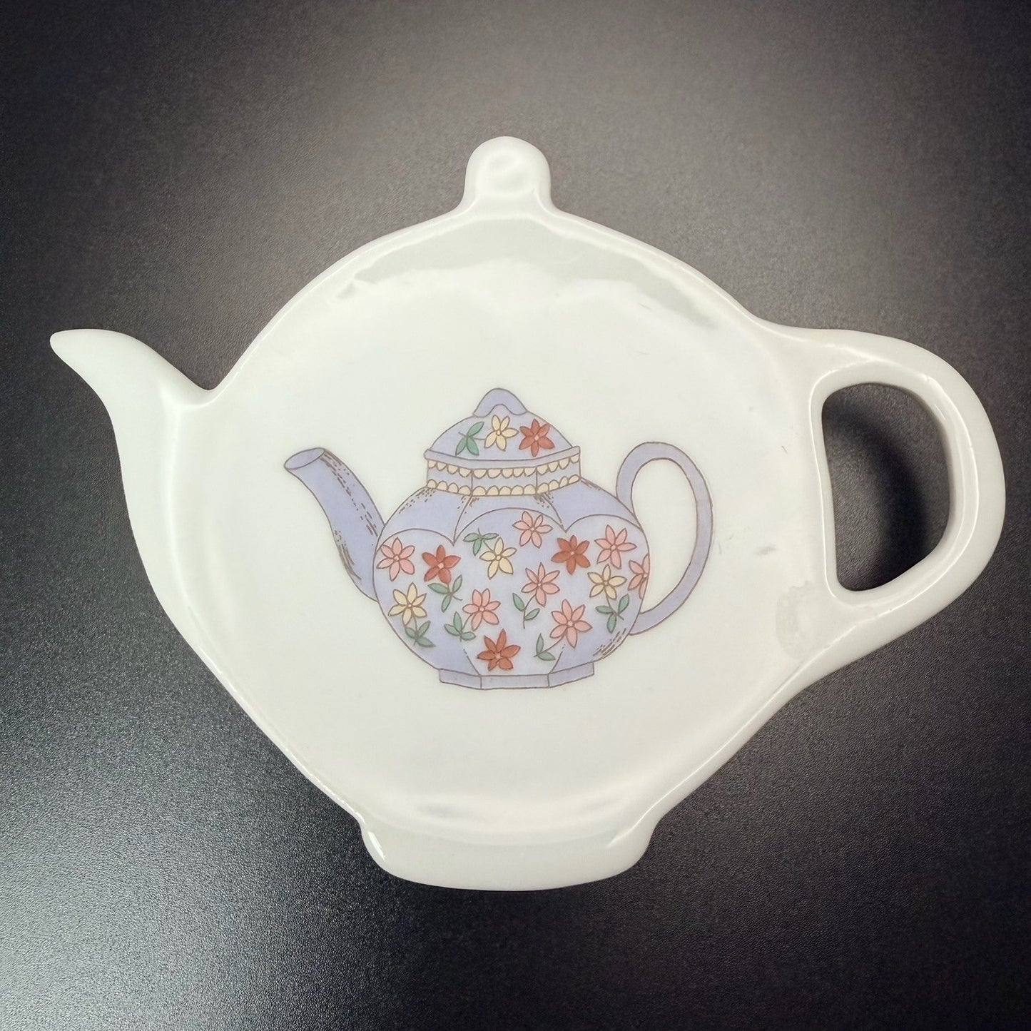 BIA Cordon Bleu Teapot Tea Bag Holders Set of 2 Floral White Porcelain One Size