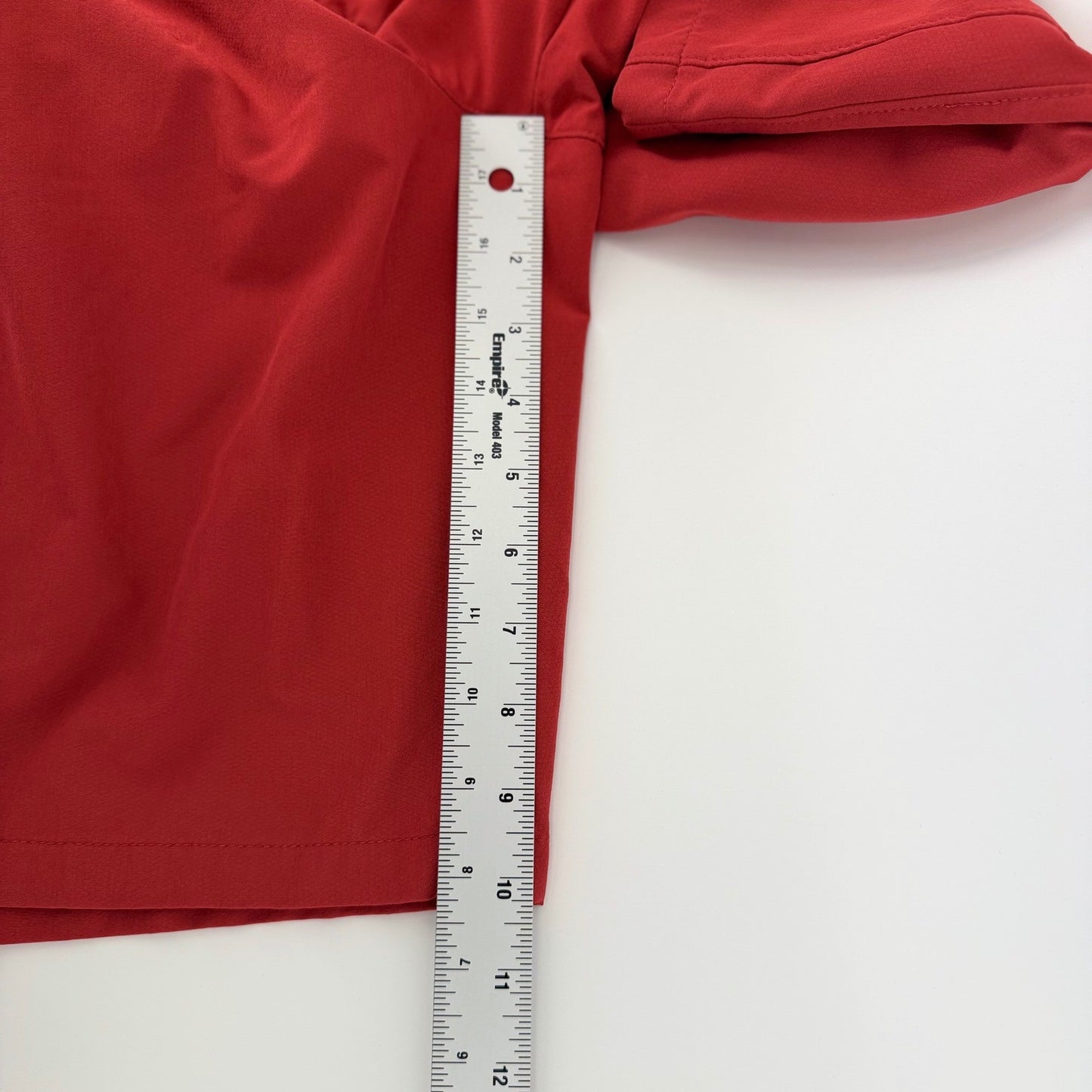 Nike Dri-FIT Hybrid Golf Short Red Performance Standard Fit 34 Preppy AJ5495-609