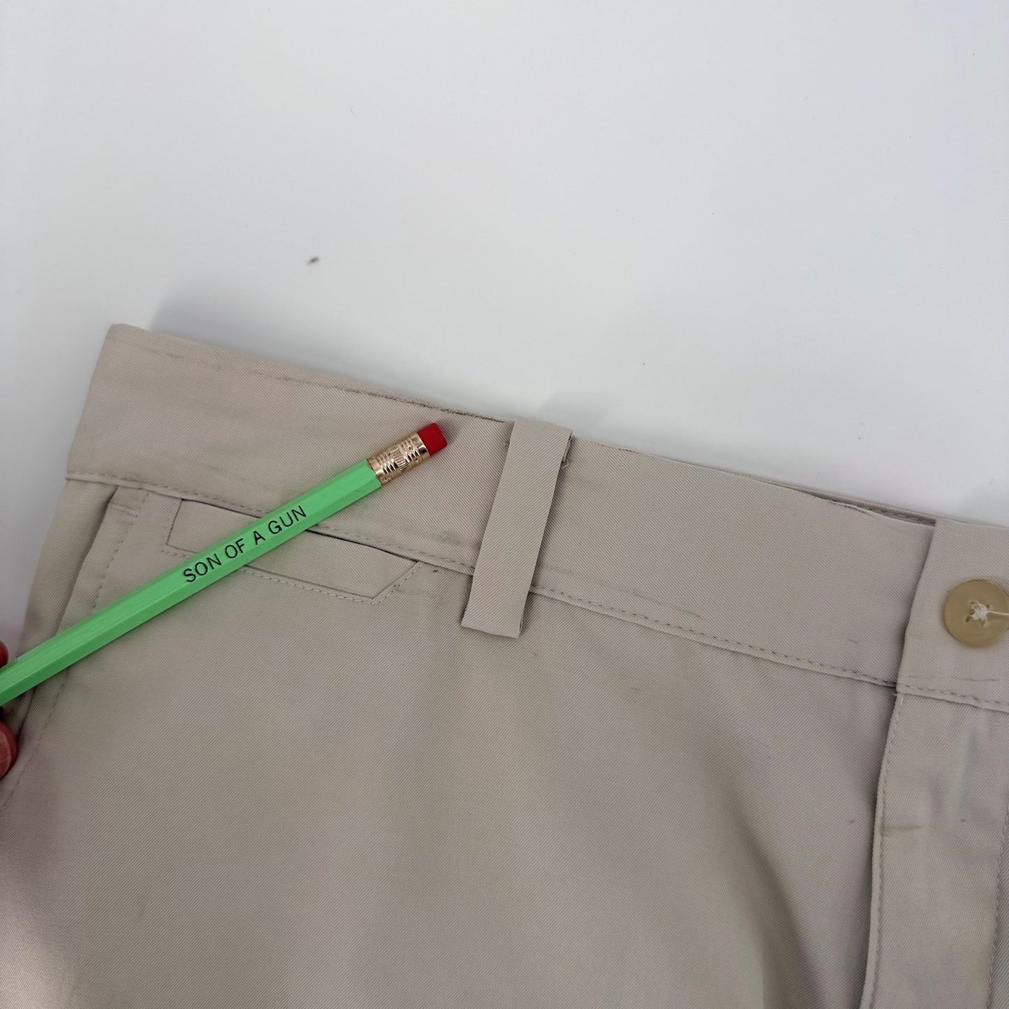 Nike Golf Tour Performance Dri-FIT Shorts Tan Beige Mens 36 Active Sporty