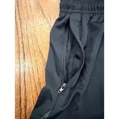 Nike Dri-Fit Running Shorts Black XL | Zip Pocket | 16.5x13 | Grade 3