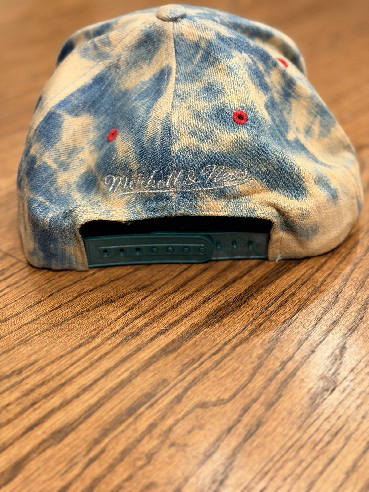 Vintage Mitchell Ness Denim Jean Seattle Sonics NBA Vtg 90's Hat Cap