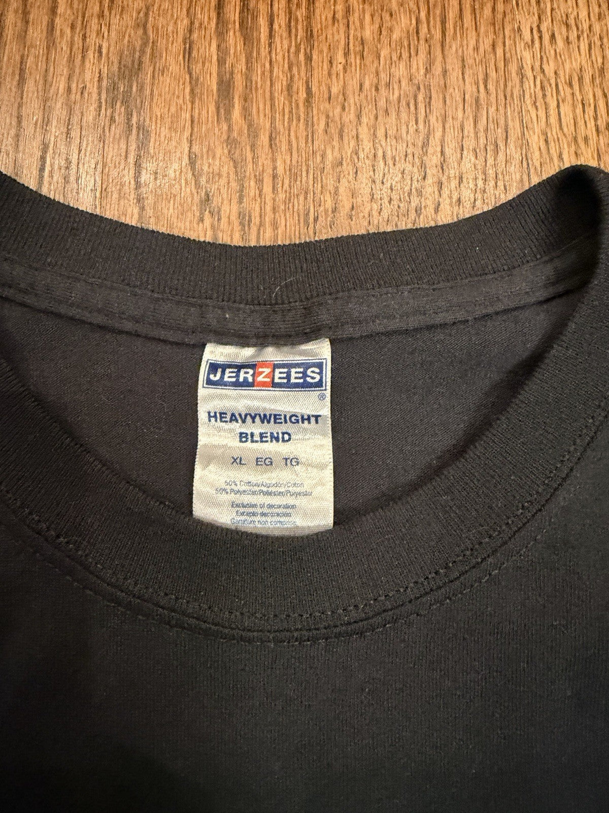 Super Bowl XLVI Long Sleeve T Shirt Jerzees Black Men’s XL Giants Patriots