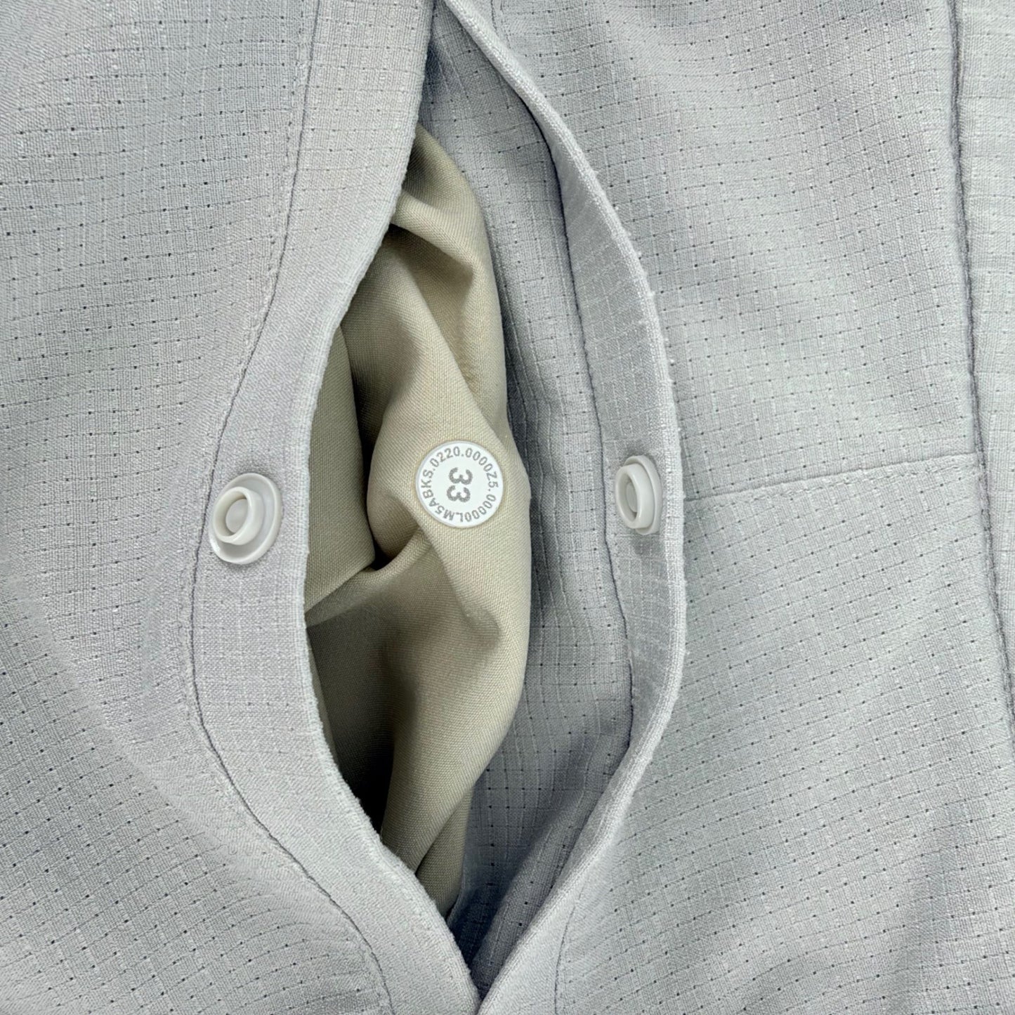 Lululemon Commission Slim Fit Pant Warpstreme Chino Golf 32x30 Light Grey