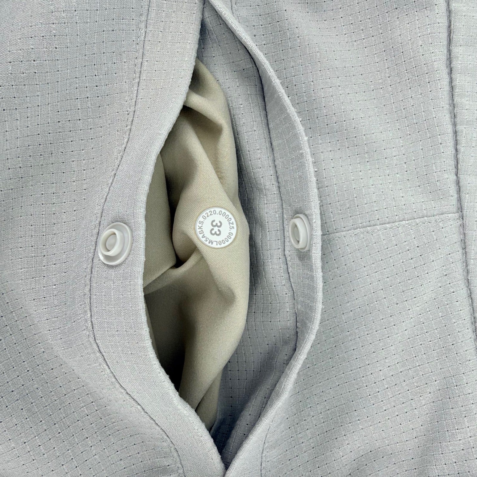 Lululemon Commission Slim Fit Pant Warpstreme Chino Golf 32x30 Light Grey