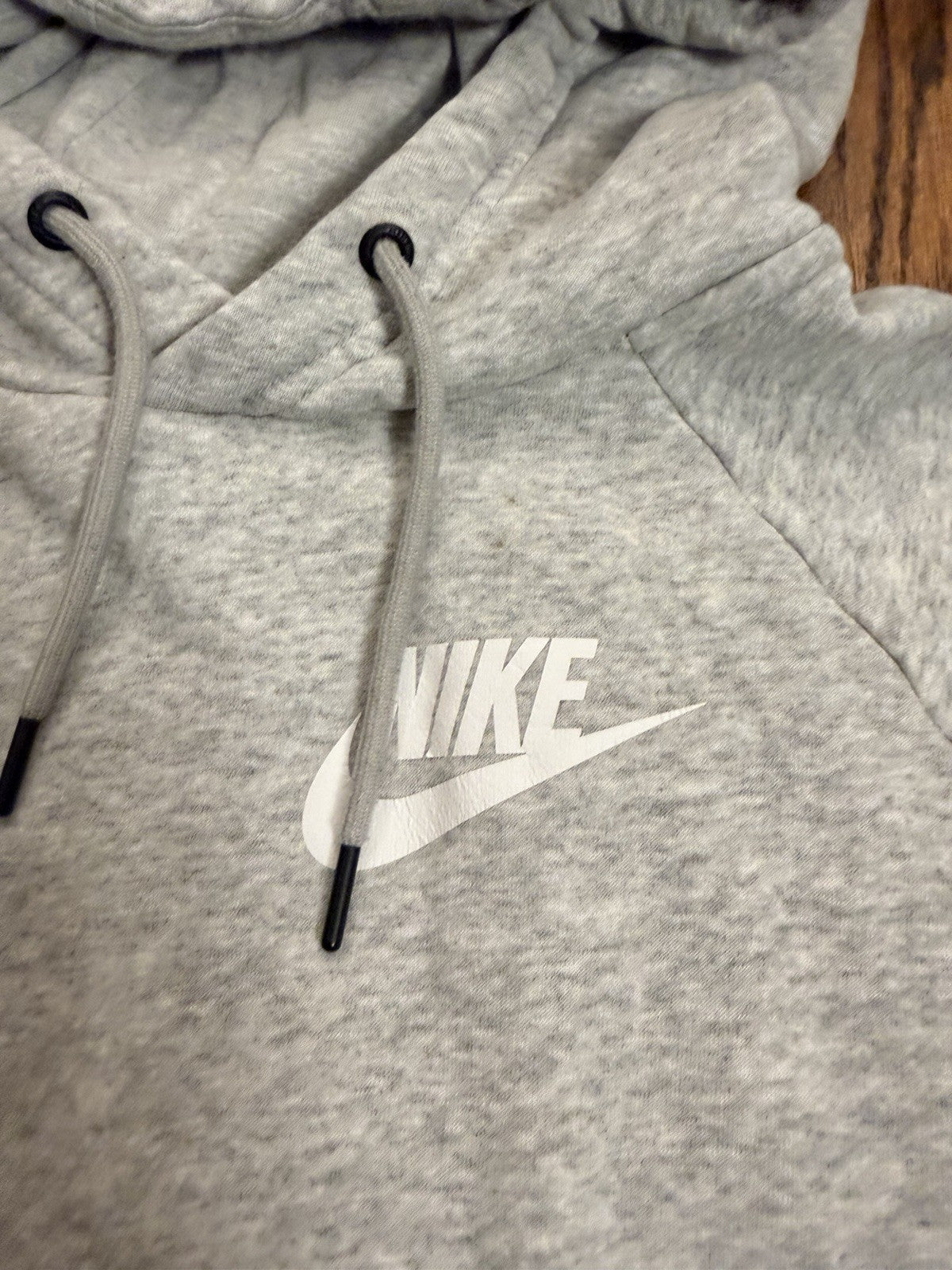 Nike Men Sportswear Club Fleece Gray Hoodie Size Medium