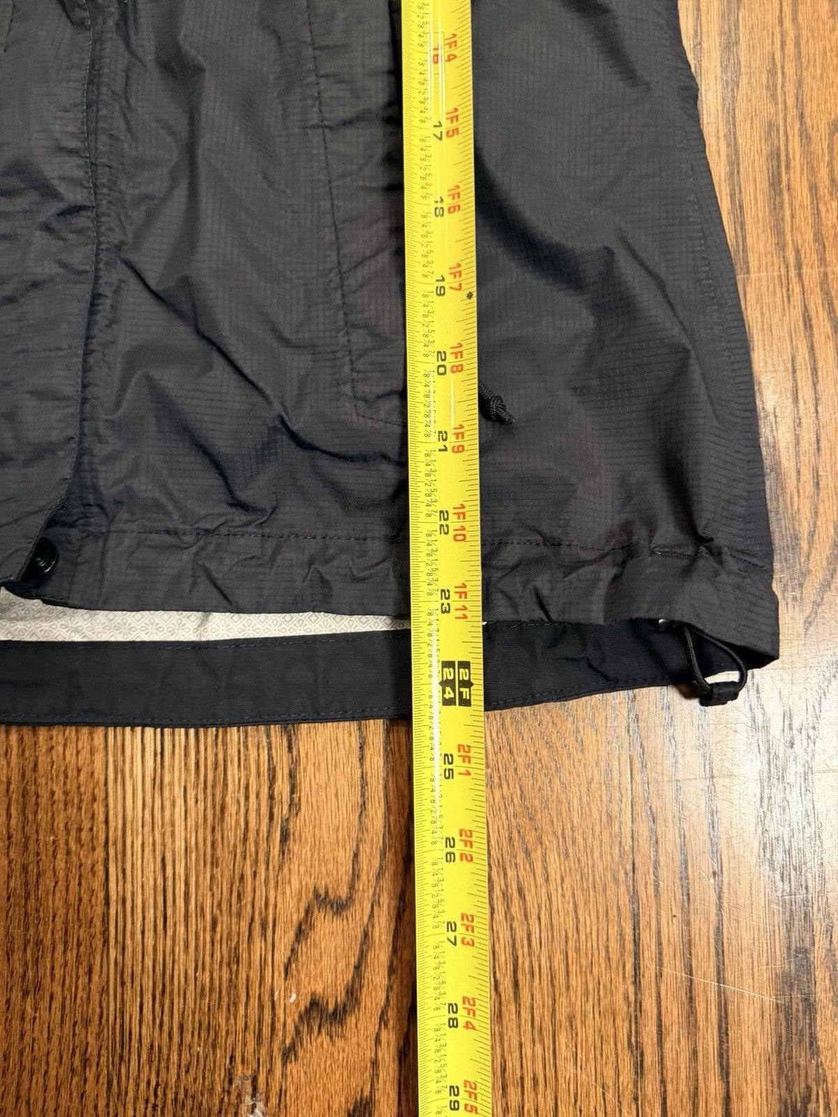 The North Face Womens Hyvent 2.5L Windbreaker Black Size XS