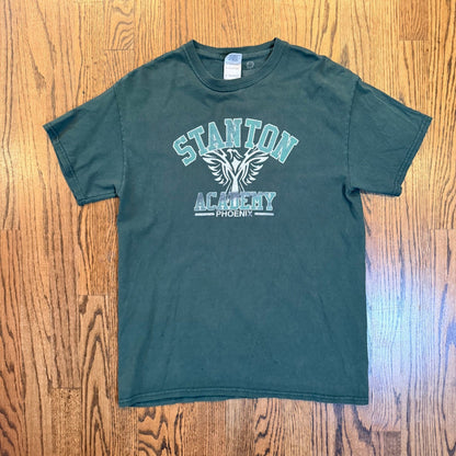 Comfort Colors Stanton Academy Phoenix Graphic T-Shirt Medium Green