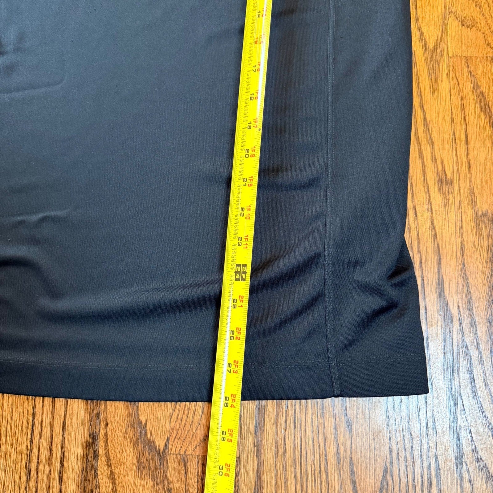 Nike Golf Dri-FIT Polo Shirt Short Sleeve Performance Swoosh Size M Black