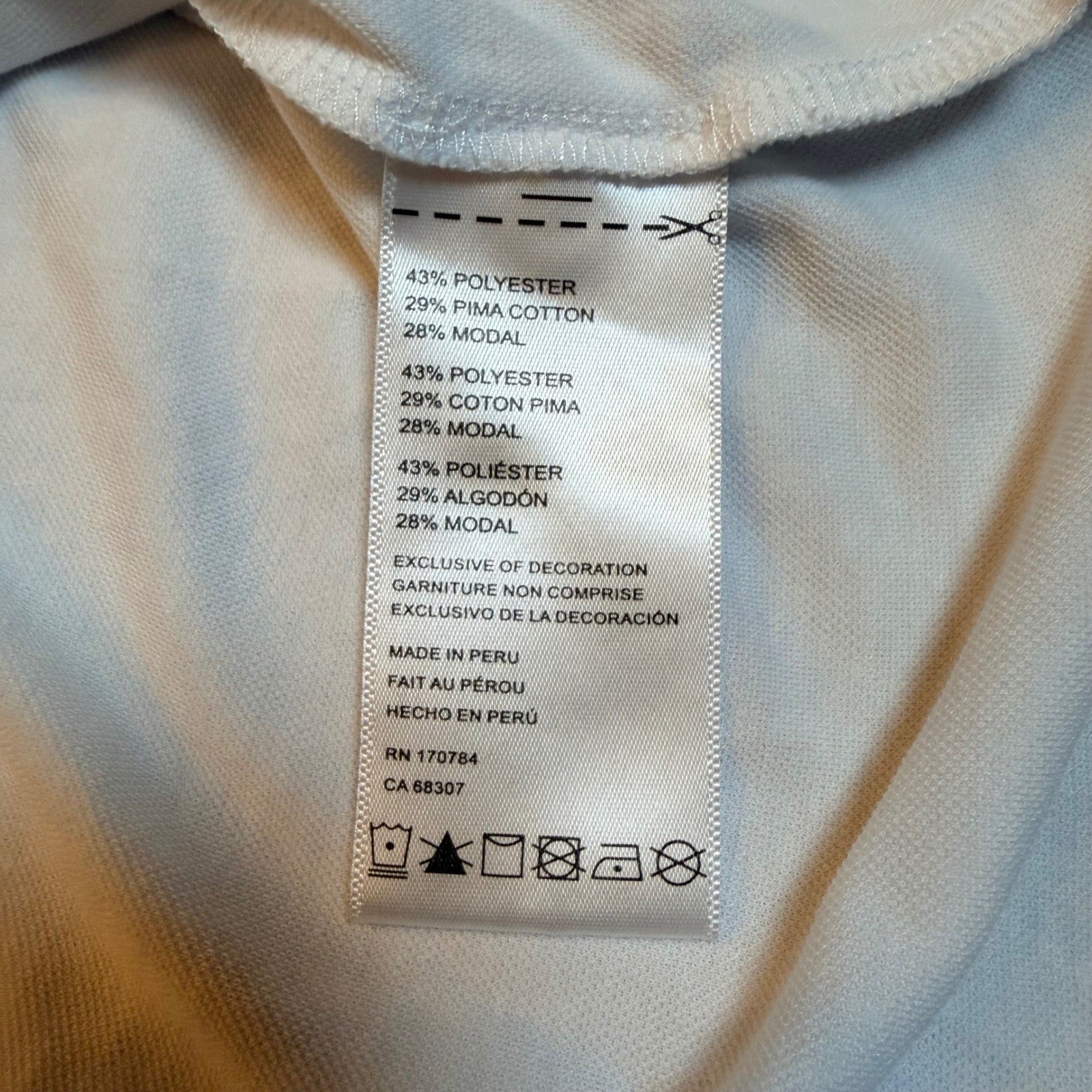 Psycho Bunny B9K486F200 Pima Cotton Blend Polo Shirt 3XLT White Navy Tipping