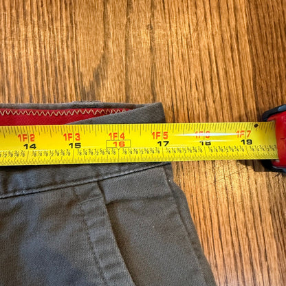 Vintage Dockers Relaxed Fit Chino Pants Side Zipper Pocket 34x30 Green