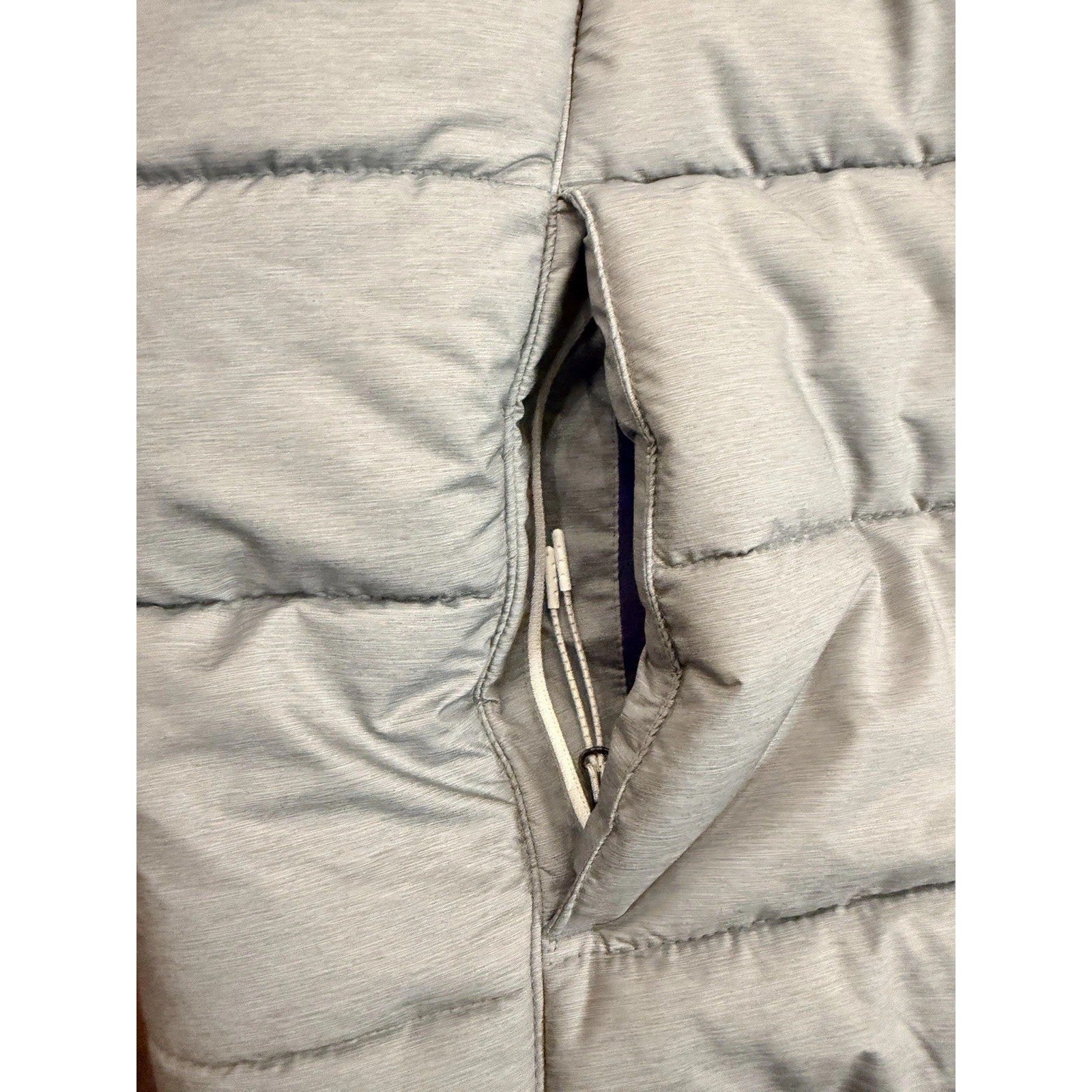 Nike Washington Huskies NCAA Puffer Vest Insulated Full Zip XL Grey Purple